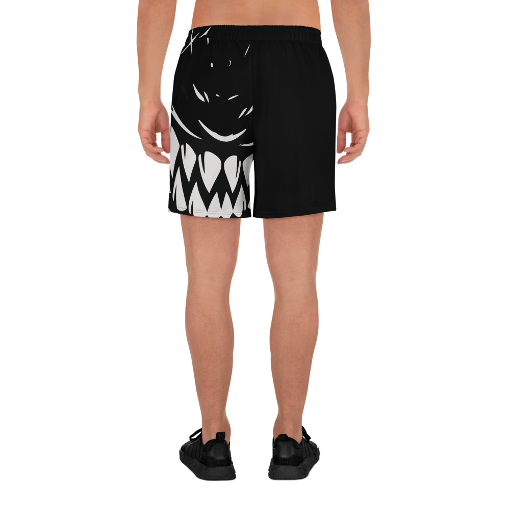 All-Over Print Unisex Athletic Long Shorts – Bild 4